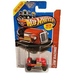 2013 Red Bump Around #145/250 Hot Wheels Bumper Car HW Racing Toy Car Collection